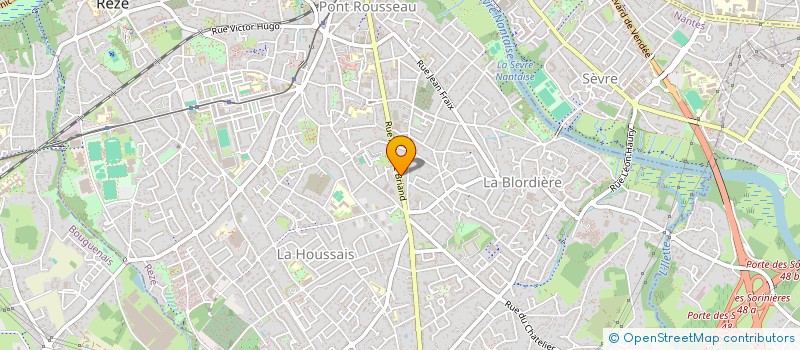 localisation de l'entreprise MONSIEUR HERVE ERIEAU  REZE