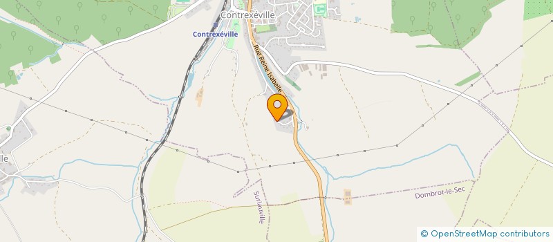localisation de l'entreprise MONSIEUR HERVE ETRE  CONTREXEVILLE