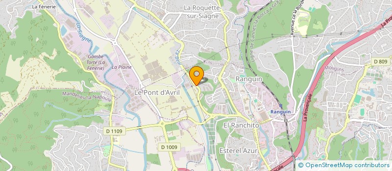 localisation de l'entreprise MONSIEUR HERVE FABRY  CANNES