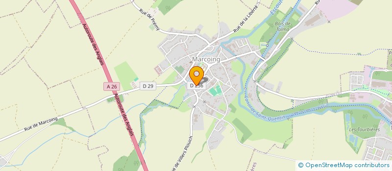 localisation de l'entreprise MONSIEUR HERVE FAILLE  MARCOING