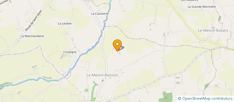 localisation de l'entreprise MONSIEUR HERVE FAINS à NOUES DE SIENNE