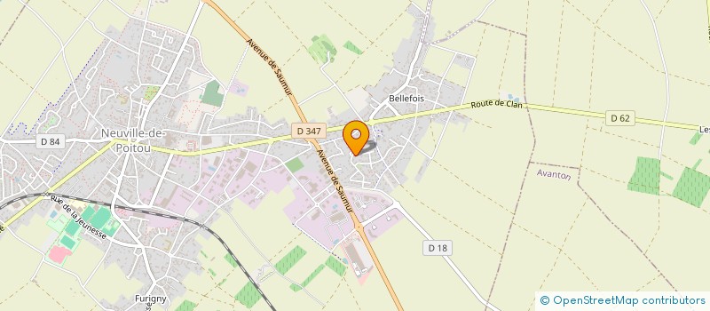 localisation de l'entreprise MONSIEUR HERVE FAIX  NEUVILLE-DE-POITOU