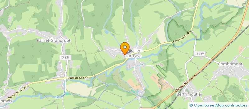 localisation de l'entreprise MONSIEUR HERVE FALK  NEUVILLERS-SUR-FAVE