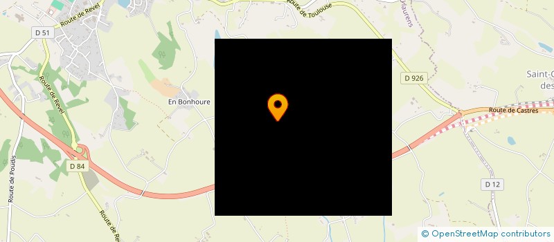 localisation de l'entreprise MONSIEUR HERVE FAURE à PUYLAURENS