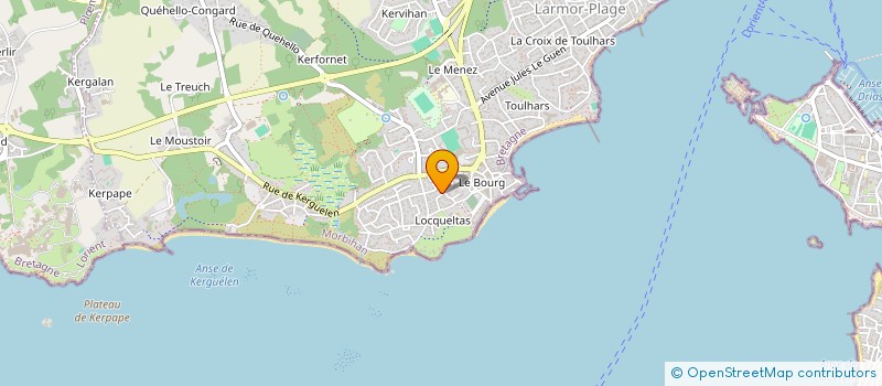 localisation de l'entreprise MONSIEUR HERVE FEREC à LARMOR-PLAGE