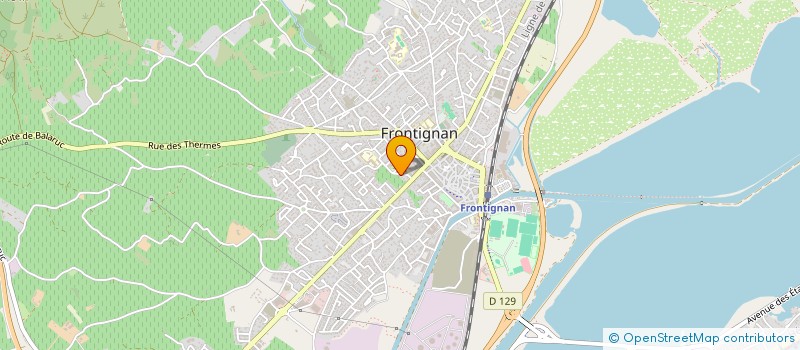 localisation de l'entreprise MONSIEUR HERVE FERMAUD à FRONTIGNAN