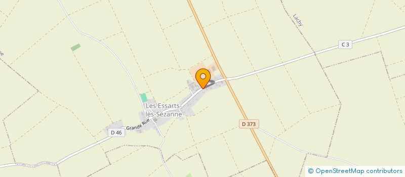 localisation de l'entreprise MONSIEUR HERVE FERRAND  LES ESSARTS-LES-SEZANNE