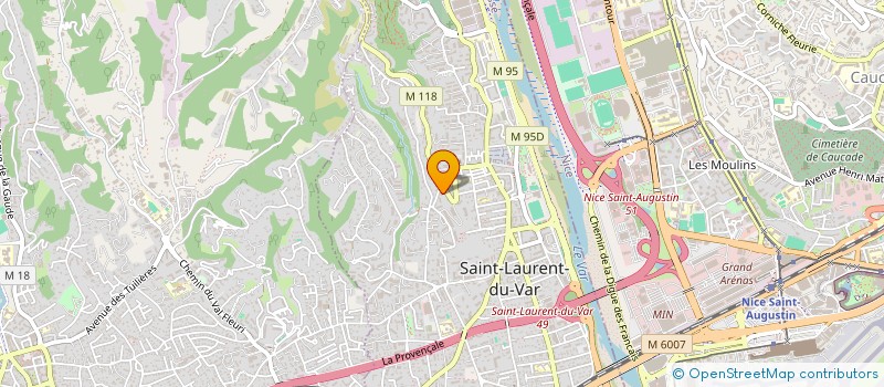 localisation de l'entreprise MONSIEUR HERVE FERRER à SAINT-LAURENT-DU-VAR