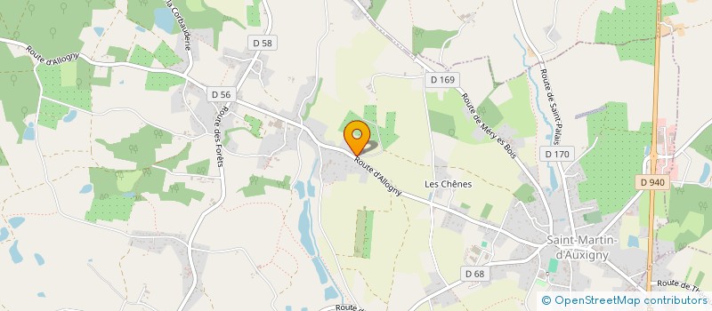 localisation de l'entreprise MONSIEUR HERVE FICHOT  SAINT-DOULCHARD