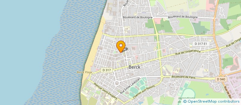 localisation de l'entreprise MONSIEUR HERVE FIEVET à BERCK