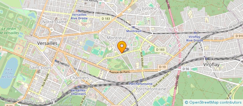 localisation de l'entreprise MONSIEUR HERVE FIRMINO à VERSAILLES