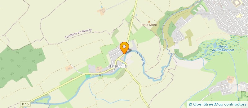 localisation de l'entreprise MONSIEUR HERVE FLEURANT  XONVILLE