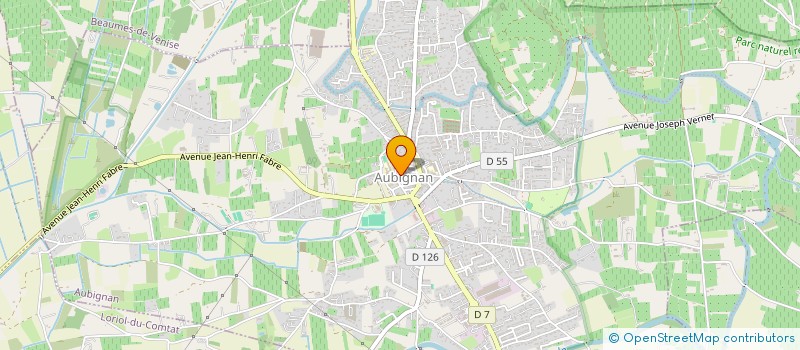 localisation de l'entreprise MONSIEUR HERVE FLEURY à AUBIGNAN
