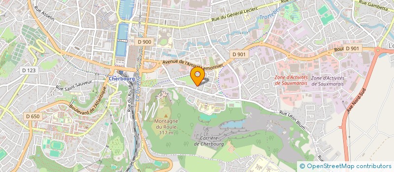 localisation de l'entreprise MONSIEUR HERVE FLOCH  CHERBOURG-EN-COTENTIN