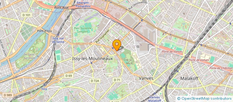 localisation de l'entreprise MONSIEUR HERVE FOREST à ISSY-LES-MOULINEAUX