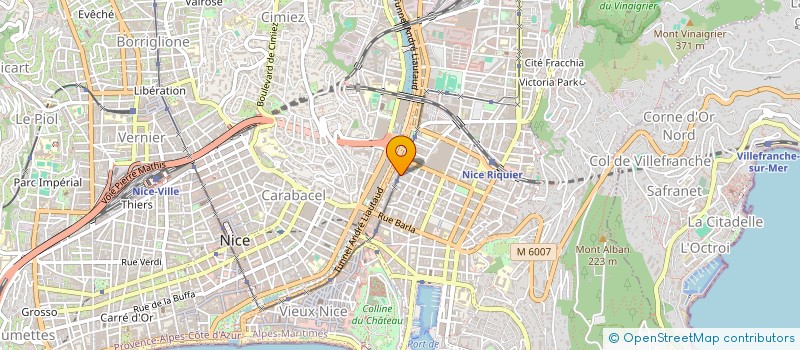 localisation de l'entreprise MONSIEUR HERVE FORNERI à NICE