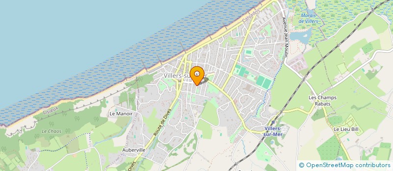 localisation de l'entreprise MONSIEUR HERVE FORTINEAU à VILLERS-SUR-MER