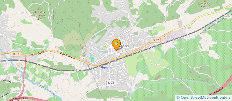 localisation de l'entreprise MONSIEUR HERVE FOUERE  PIGNANS