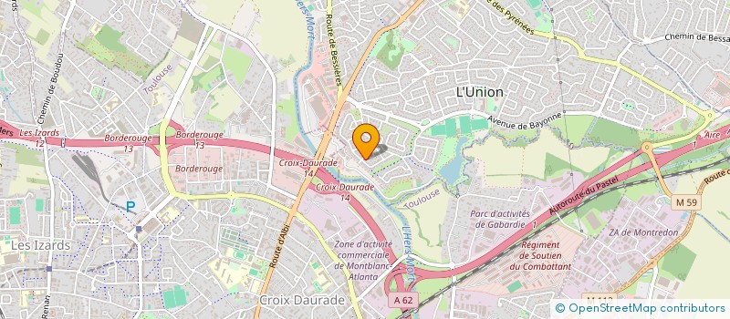 localisation de l'entreprise MONSIEUR HERVE FOUILHAC-GARY à L'UNION