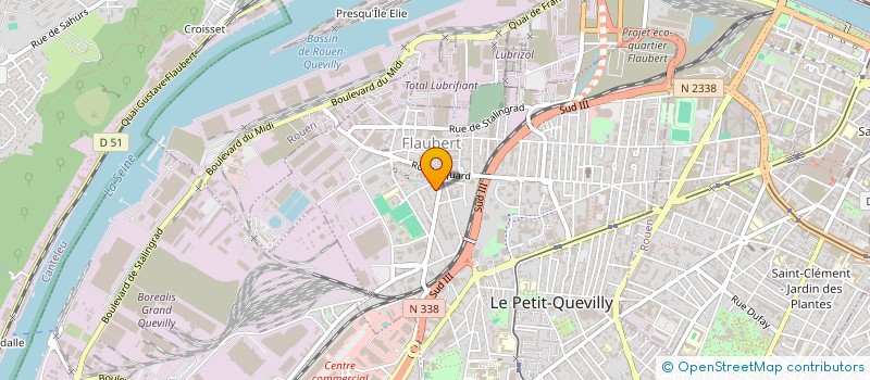 localisation de l'entreprise MONSIEUR HERVE FOUILLEUL à LE PETIT-QUEVILLY