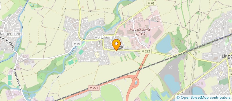 localisation de l'entreprise MONSIEUR HERVE FOUILLOUSE  HOLTZHEIM