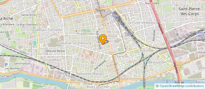 localisation de l'entreprise MONSIEUR HERVE FRANCOIS  TOURS