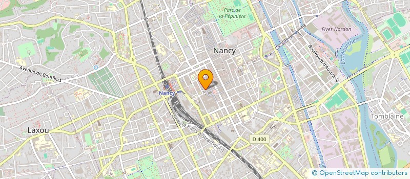 localisation de l'entreprise MONSIEUR HERVE FRANZETTI  NANCY