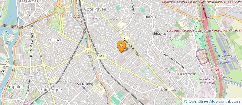 localisation de l'entreprise MONSIEUR HERVE FRECON à TOULOUSE