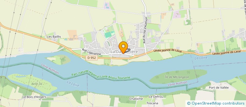 localisation de l'entreprise MONSIEUR HERVE FRETTE  LOIRE-AUTHION