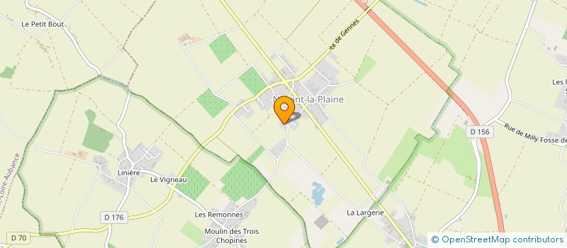 localisation de l'entreprise MONSIEUR HERVE FRIBAULT  DOUE-EN-ANJOU