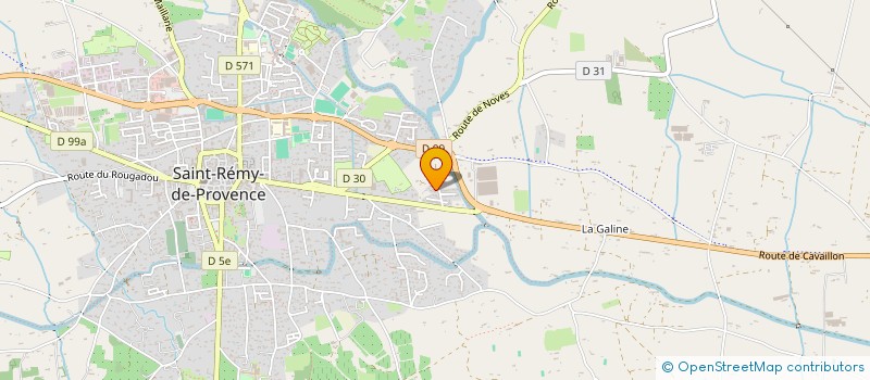 localisation de l'entreprise MONSIEUR HERVE FRIEDLY  SAINT-REMY-DE-PROVENCE