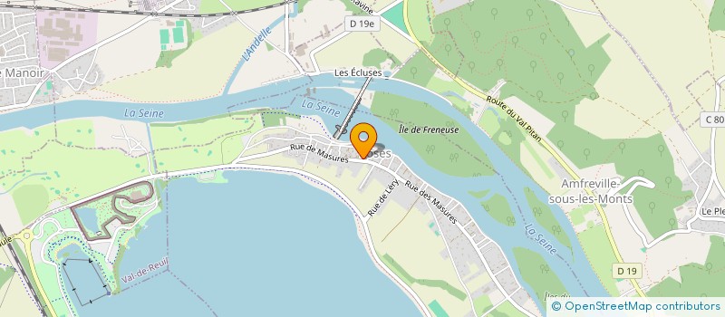 localisation de l'entreprise MONSIEUR HERVE FROLICH  POSES