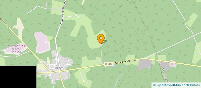 localisation de l'entreprise MONSIEUR HERVE GAILLARD  BRACH