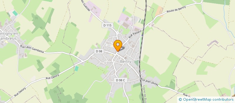 localisation de l'entreprise MONSIEUR HERVE GALLIEGUE à BERTRY