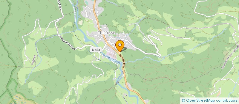 localisation de l'entreprise MONSIEUR HERVE GALMICHE  THIEFOSSE