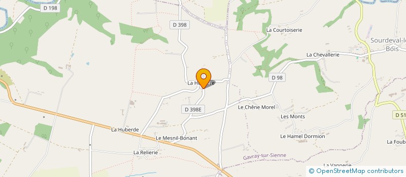 localisation de l'entreprise MONSIEUR HERVE GARDIN  LA BALEINE