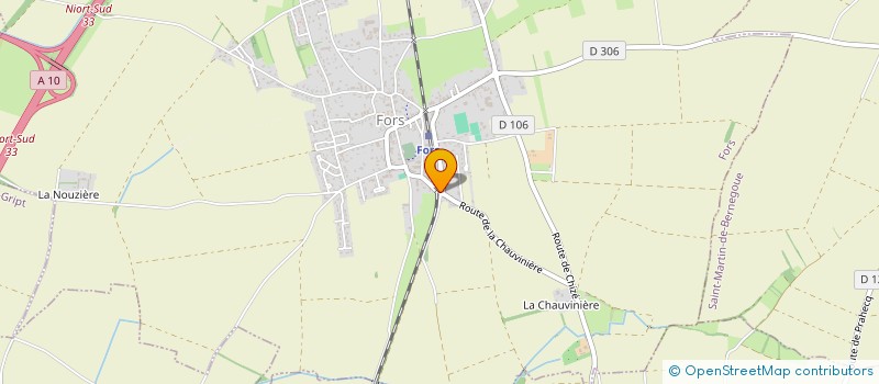 localisation de l'entreprise MONSIEUR HERVE GAUDRONNEAU  FORS