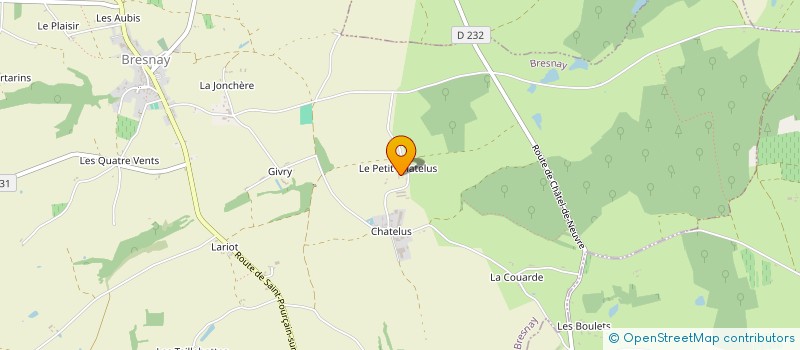 localisation de l'entreprise MONSIEUR HERVE GAULMIN  BRESNAY