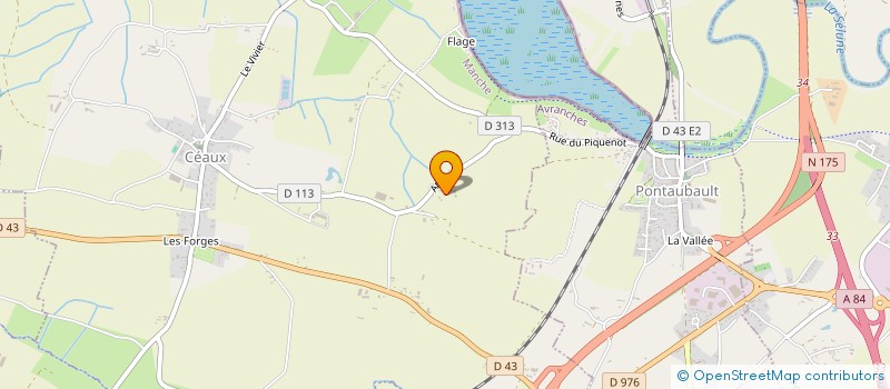 localisation de l'entreprise MONSIEUR HERVE GAUTIER  JUILLEY