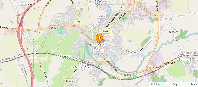 localisation de l'entreprise MONSIEUR HERVE GAUTIER à VILLEDIEU-LES-POELES-ROUFFIGNY