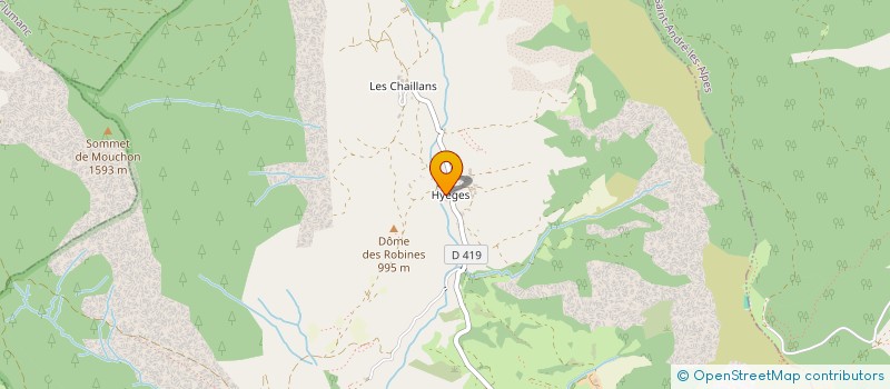 localisation de l'entreprise MONSIEUR HERVE GAVIGLIO  ORAISON