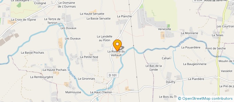 localisation de l'entreprise MONSIEUR HERVE GAYET  NOUVOITOU