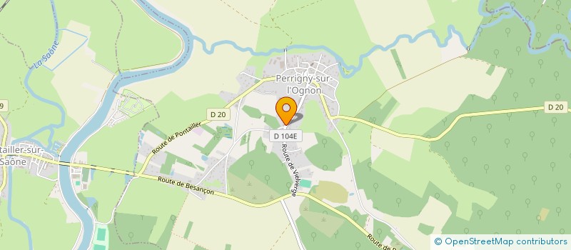 localisation de l'entreprise MONSIEUR HERVE GEAY à PERRIGNY-SUR-L'OGNON