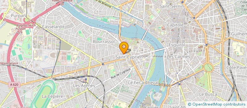 localisation de l'entreprise MONSIEUR HERVE GEFFROY à TOULOUSE