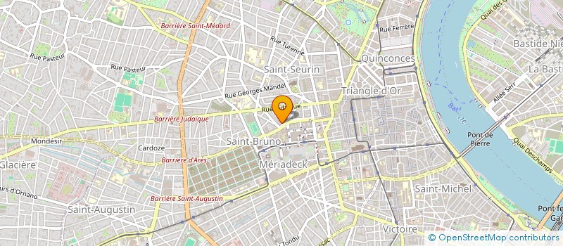 localisation de l'entreprise MONSIEUR HERVE GENCE  BORDEAUX