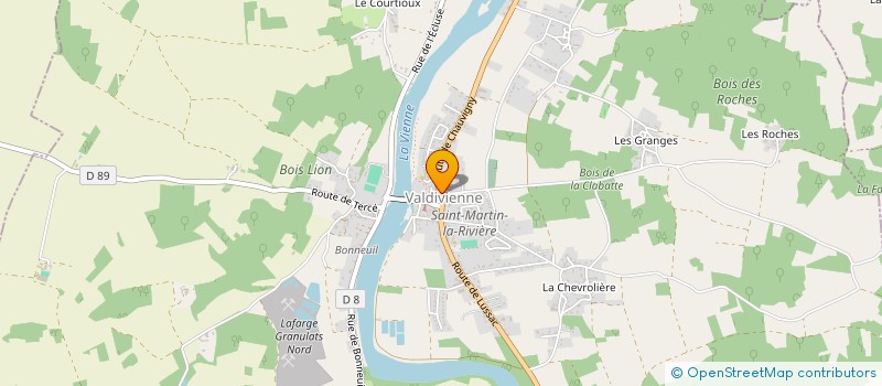 localisation de l'entreprise MONSIEUR HERVE GENIER  BONNES