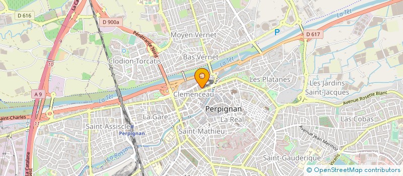 localisation de l'entreprise MONSIEUR HERVE GERMA  PERPIGNAN