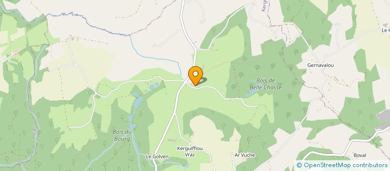 localisation de l'entreprise MONSIEUR HERVE GESTIN à KERGRIST-MOELOU