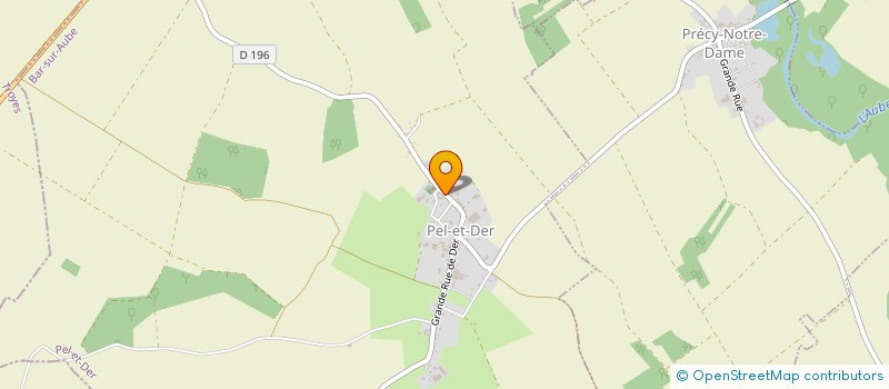 localisation de l'entreprise MONSIEUR HERVE GIACOMONI  PEL-ET-DER