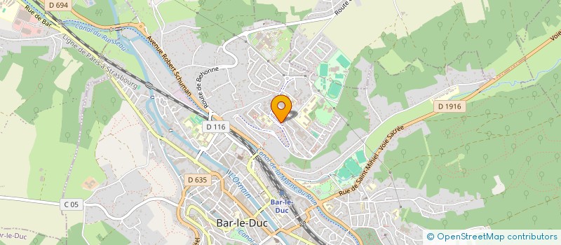 localisation de l'entreprise MONSIEUR HERVE GIRARDIN à BAR-LE-DUC